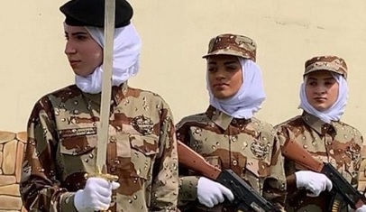 Saudi Luncurkan Sayap Militer Wanita Pertama di Angkatan Bersenjata Kerajaan